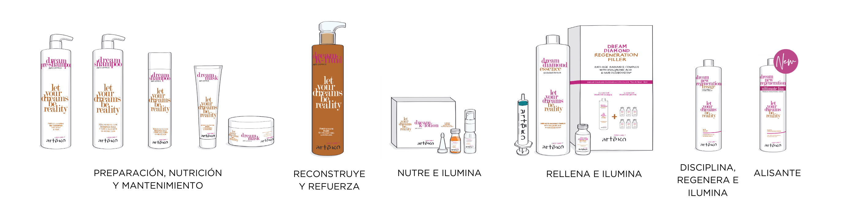 Galería de productos Dream en Pego