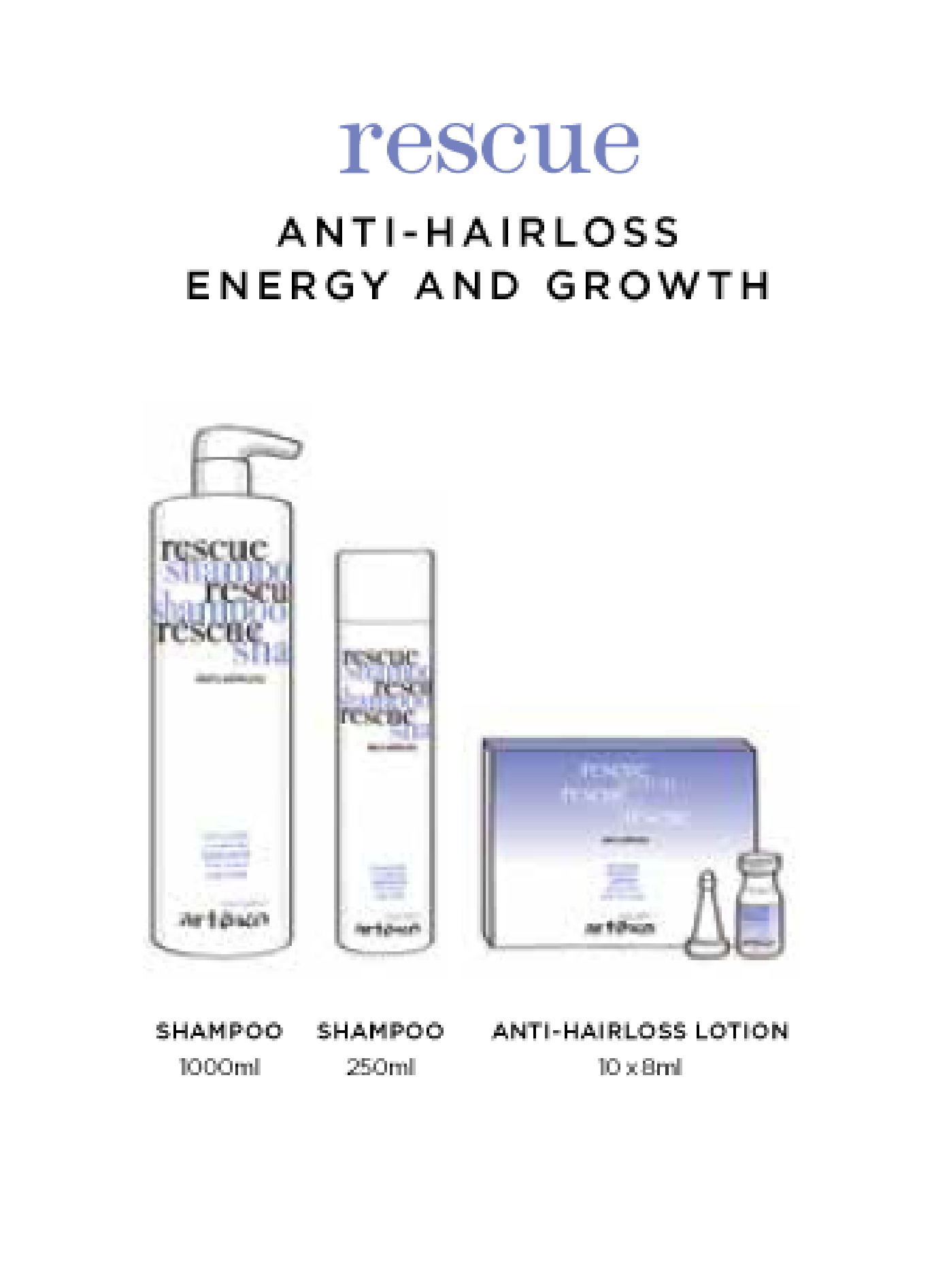 Anti-Hairloss Energy and Growth Easy care T en Pego